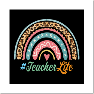 Rainbow Leopard We Belong Teacher Life Posters and Art